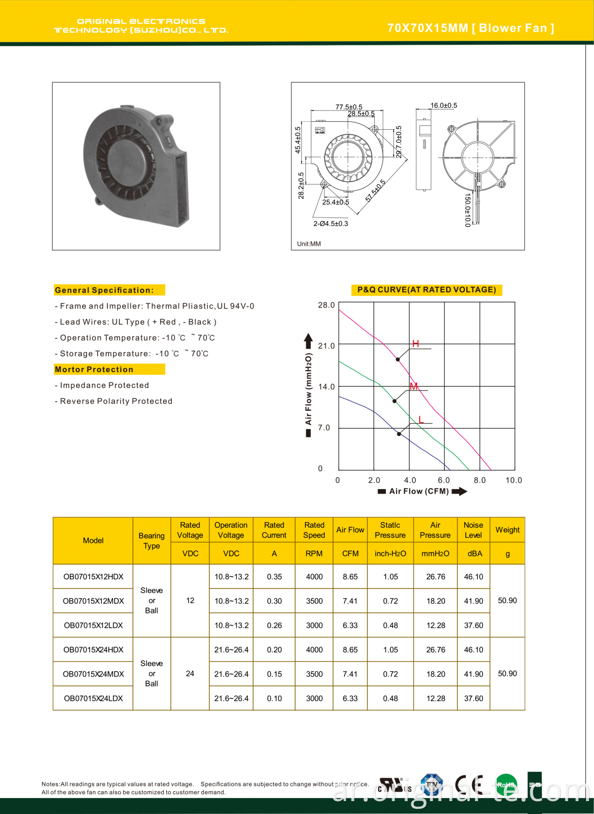 70X70X15MM